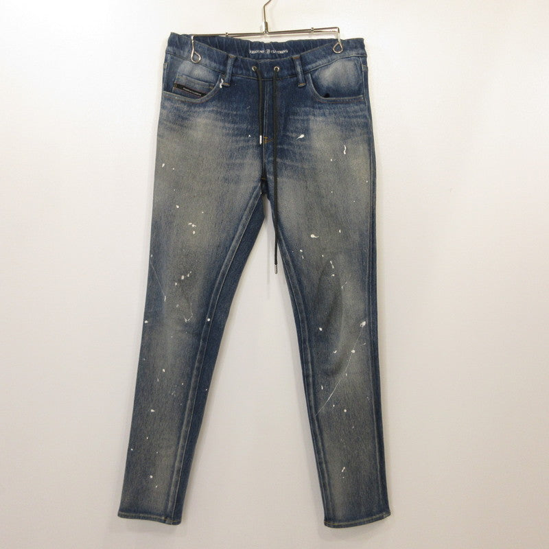 【中古】RESOUND CLOTHING | リサウンドクロージング パンツ BASIC-ST-019 ネイビー サイズ：2【姫路東店】