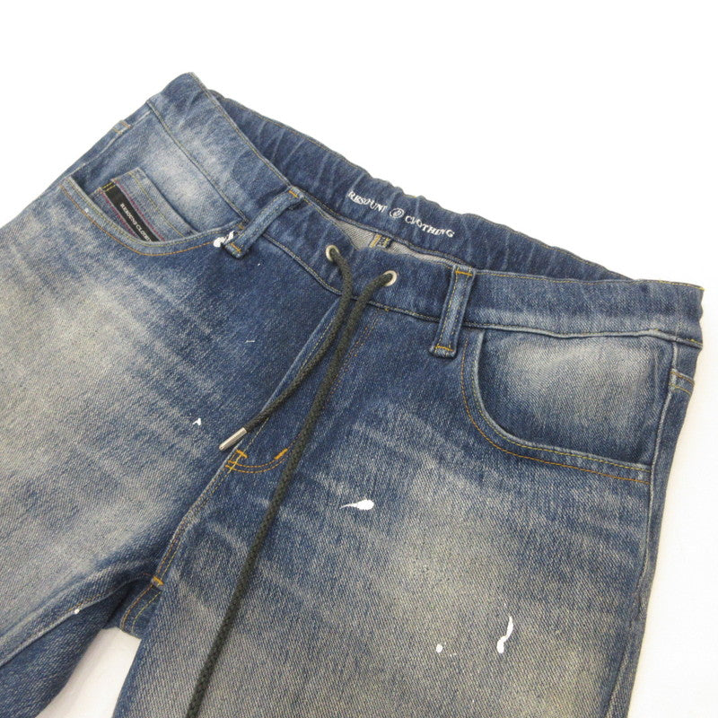 【中古】RESOUND CLOTHING | リサウンドクロージング パンツ BASIC-ST-019 ネイビー サイズ：2【姫路東店】