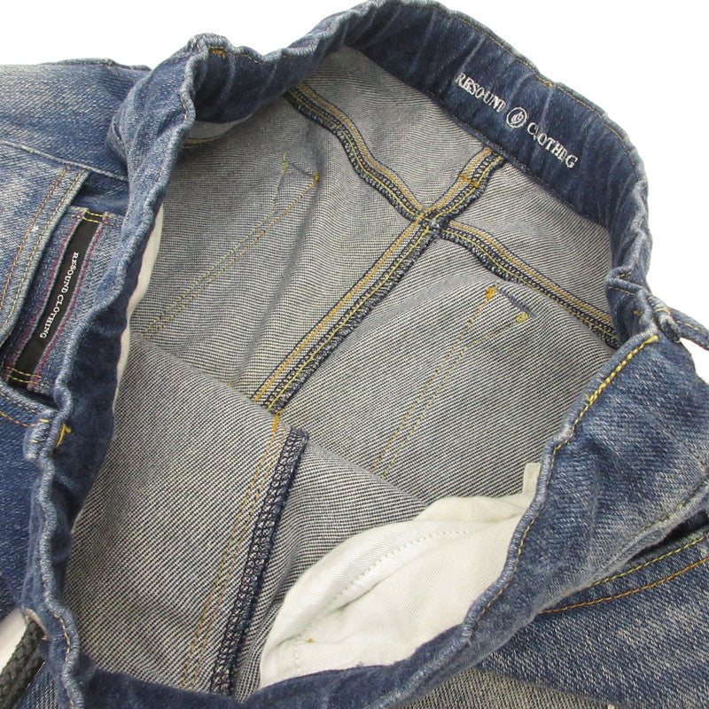 【中古】RESOUND CLOTHING | リサウンドクロージング パンツ BASIC-ST-019 ネイビー サイズ：2【姫路東店】