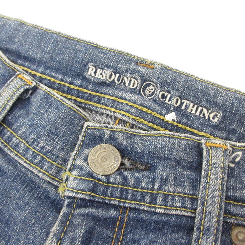 【中古】RESOUND CLOTHING | リサウンドクロージング Blind DENIM デニムパンツ ST-007 ブルー サイズ：2【姫路東店】