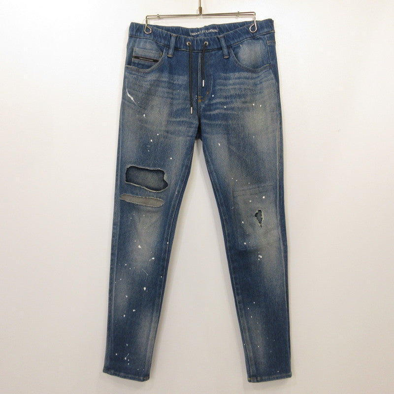 【中古】RESOUND CLOTHING | リサウンドクロージング パンツ BASIC-ST-019 ブルー サイズ：2【姫路東店】