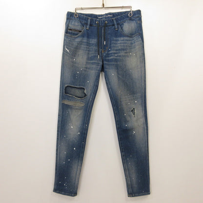 【中古】RESOUND CLOTHING | リサウンドクロージング パンツ BASIC-ST-019 ブルー サイズ：2【姫路東店】