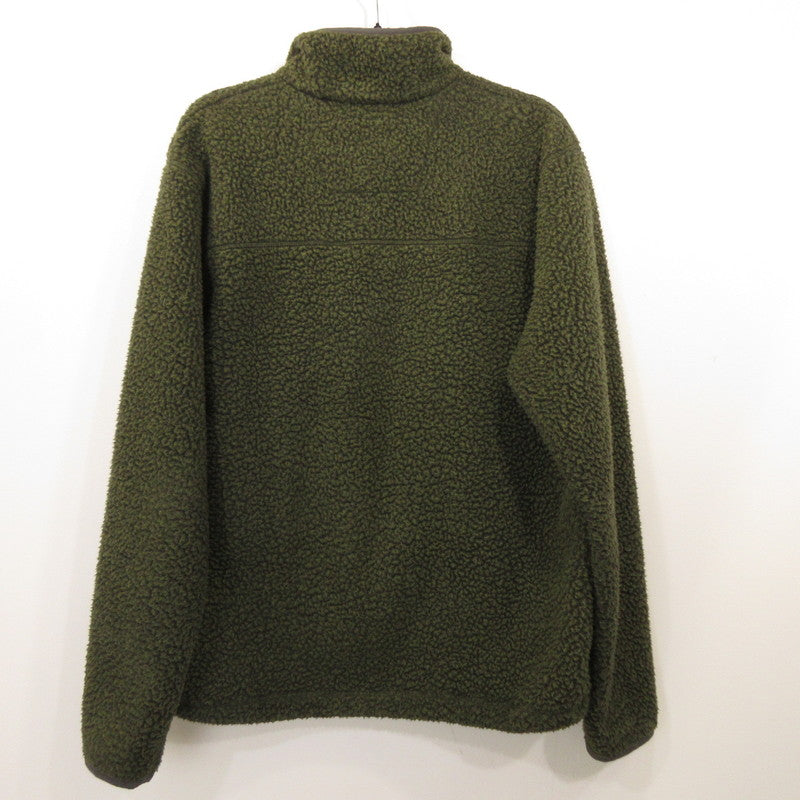 [Used] Carhartt | Carhartt Relaxed Fit Fleece Snap Front Jacket Other Tops 104991-G73 Green Size: M
