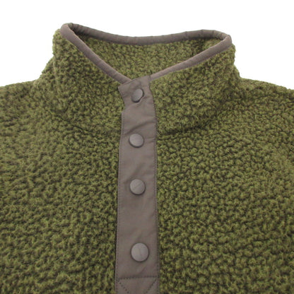 [Used] Carhartt | Carhartt Relaxed Fit Fleece Snap Front Jacket Other Tops 104991-G73 Green Size: M