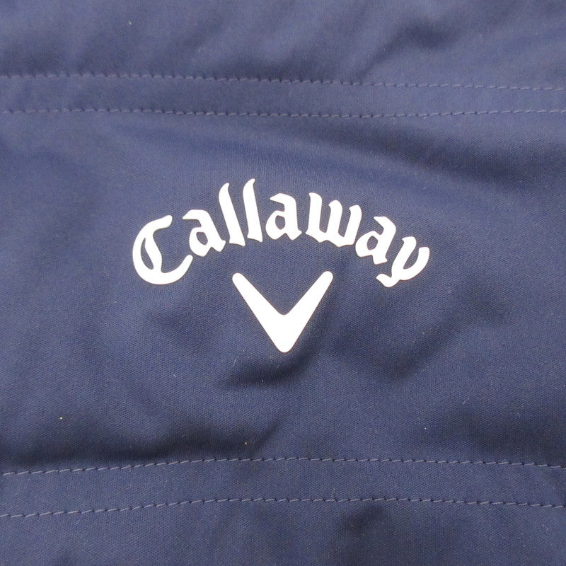 Callaway | キャロウェイ ヘリンボーンプリント中綿入りスターストレッチブルゾン 中綿ジャケット C21215105 ｻｲｽﾞ:3L ネイビー【姫路東店】