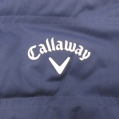 Callaway | キャロウェイ ヘリンボーンプリント中綿入りスターストレッチブルゾン 中綿ジャケット C21215105 ｻｲｽﾞ:3L ネイビー【姫路東店】