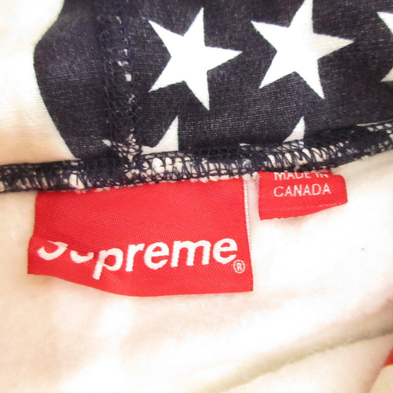 【中古】Supreme | シュプリーム Box Logo Pullover 星条旗 パーカー サイズ：M