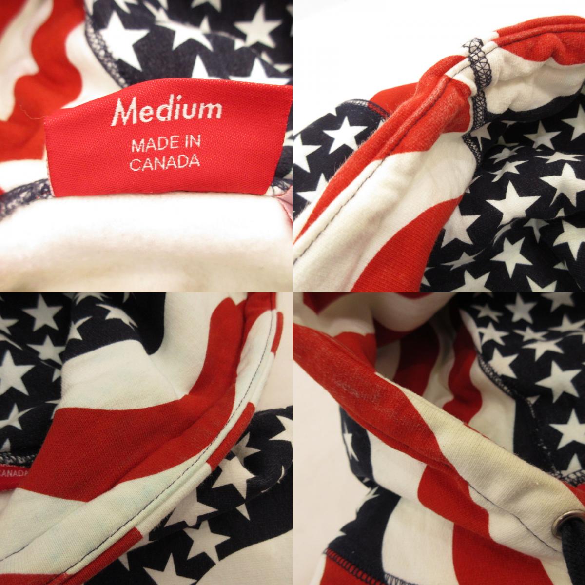 【中古】Supreme | シュプリーム Box Logo Pullover 星条旗 パーカー サイズ：M