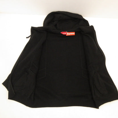 【中古】Supreme | シュプリーム Color Blocked Zip Up Hooded Sweatshirt パーカー ブラック サイズ：M