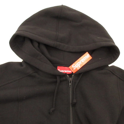【中古】Supreme | シュプリーム Color Blocked Zip Up Hooded Sweatshirt パーカー ブラック サイズ：M