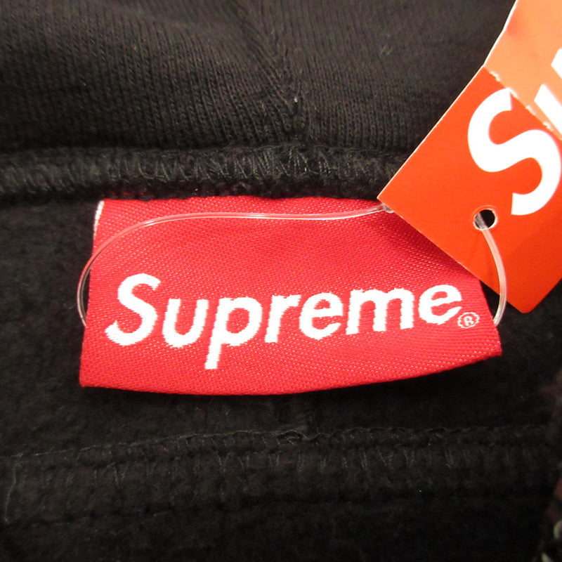【中古】Supreme | シュプリーム Color Blocked Zip Up Hooded Sweatshirt パーカー ブラック サイズ：M