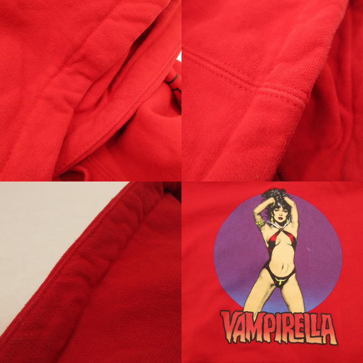 【中古】Supreme | シュプリーム Vampirella Hooded Sweatshirt パーカー レッド サイズ：L