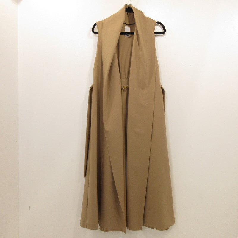 【中古】 ショールカラーオードリーロングジレ その他トップス tmk23aw-tp01 ベージュ サイズ：M