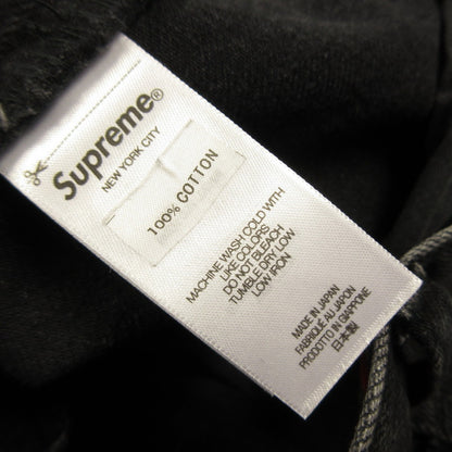 【中古】Supreme | シュプリーム Distressed Loose Fit Selvedge Jean デニムパンツ 2025S/S ブラック サイズ：30