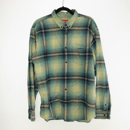 【中古】Supreme | シュプリーム Shadow Plaid Flannel Shirt 長袖シャツ 2023S/S ブルー サイズ：L