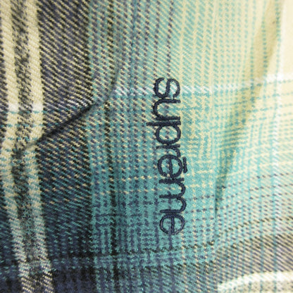 【中古】Supreme | シュプリーム Shadow Plaid Flannel Shirt 長袖シャツ 2023S/S ブルー サイズ：L