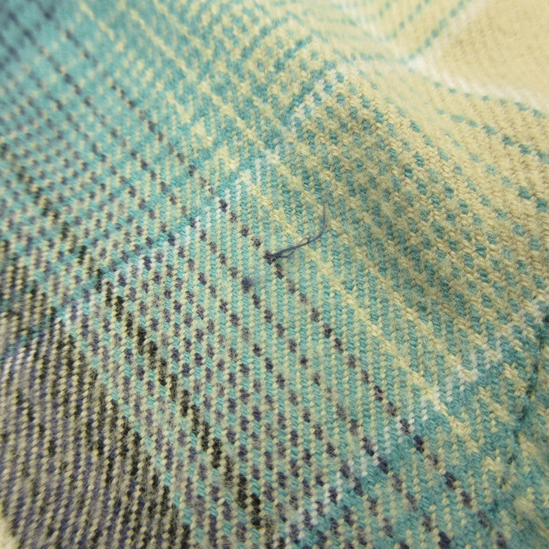 【中古】Supreme | シュプリーム Shadow Plaid Flannel Shirt 長袖シャツ 2023S/S ブルー サイズ：L