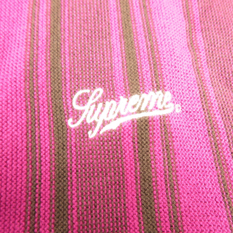 【中古】Supreme | シュプリーム STRIPE BUTTON UP POLO 半袖シャツ 2022S/S サイズ：XL