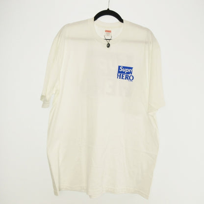 【中古】Supreme | シュプリーム ANTIHERO DOG TEE 半袖Ｔシャツ ×ANTI HERO ホワイト サイズ：XL