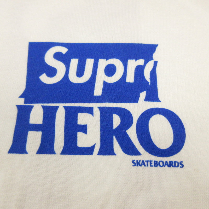 【中古】Supreme | シュプリーム ANTIHERO DOG TEE 半袖Ｔシャツ ×ANTI HERO ホワイト サイズ：XL
