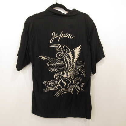 TAILOR TOYO (Toyo Enterprise) | Tailor Toyo Sukajan Shirt Short Sleeve TT31748 Black Size: M