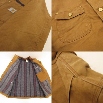 Carhartt | カーハート DUCK CHORE COAT カバーオール C01 BRN 企業ロゴ入り 年式:00s ブラウン サイズ：52【姫路東店】