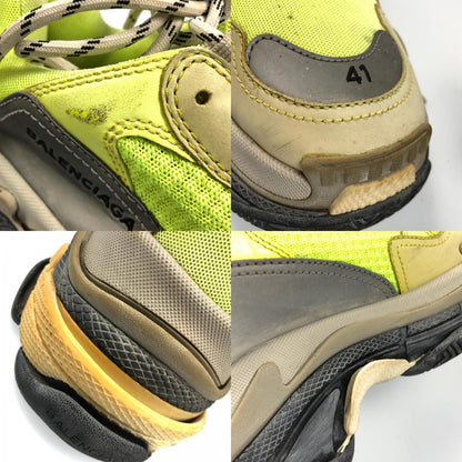 BALENCIAGA | バレンシアガ TRIPLE S スニーカー 512175 サイズ:27.0cm ライトグリーン 27cm【姫路東店】