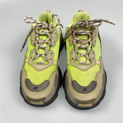 BALENCIAGA | バレンシアガ TRIPLE S スニーカー 512175 サイズ:27.0cm ライトグリーン 27cm【姫路東店】