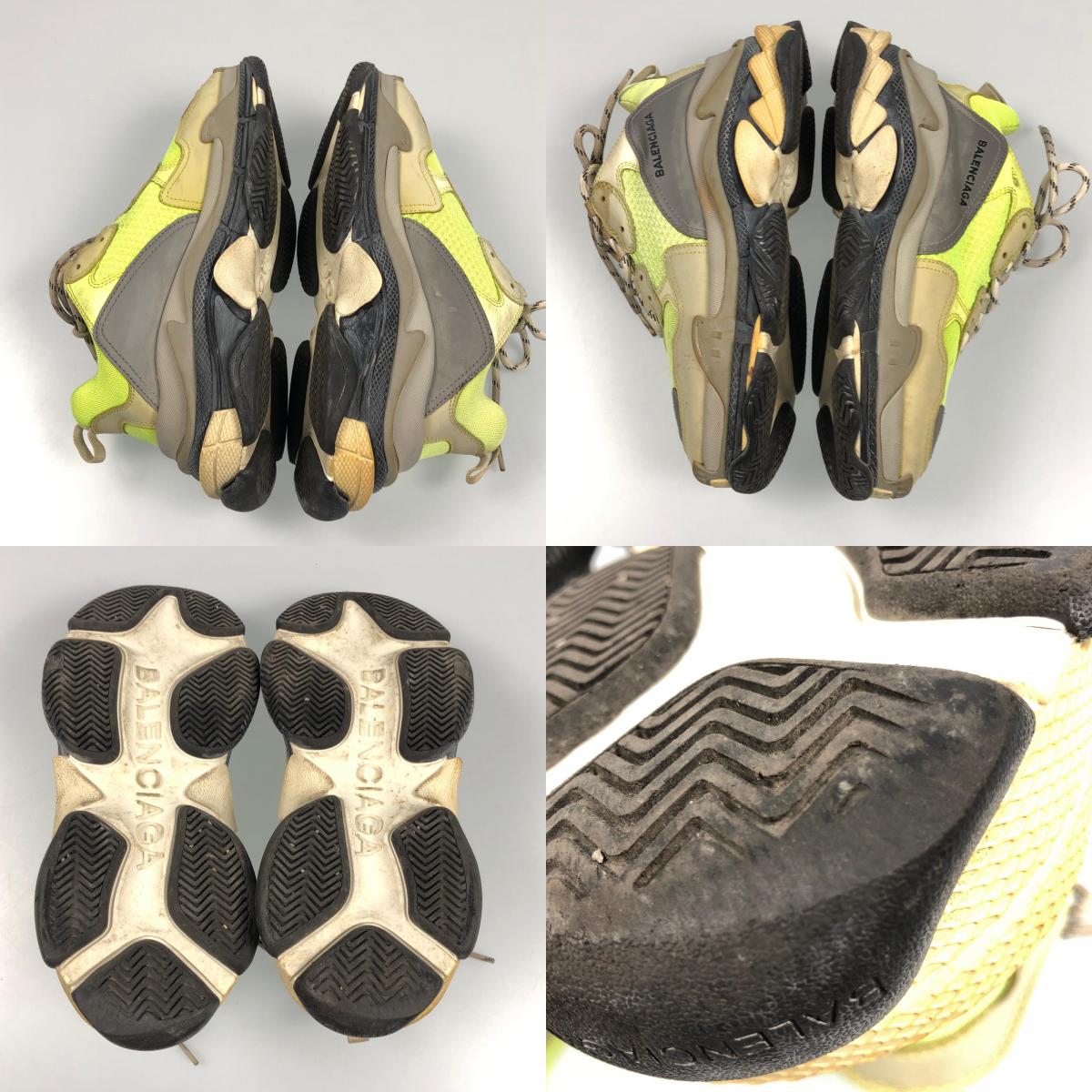 BALENCIAGA | バレンシアガ TRIPLE S スニーカー 512175 サイズ:27.0cm ライトグリーン 27cm【姫路東店】