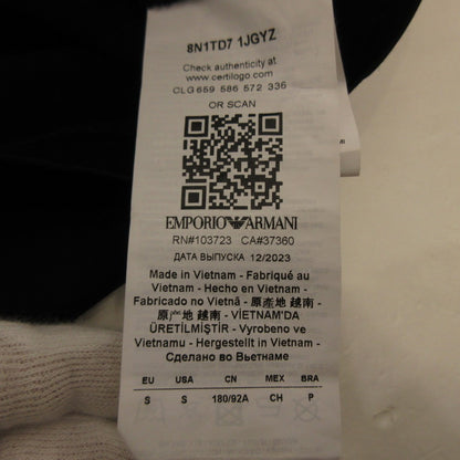 Emporio Armani | エンポリオ・アルマーニ 長袖Ｔシャツ 8N1TD7 1JGYZ ブラック サイズ：S【姫路東店】