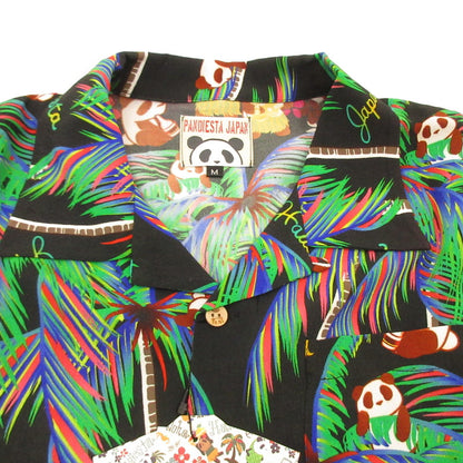 PANDIESTA JAPAN | Palm Tree Panda Short Sleeve Shirt 529215 Size: M