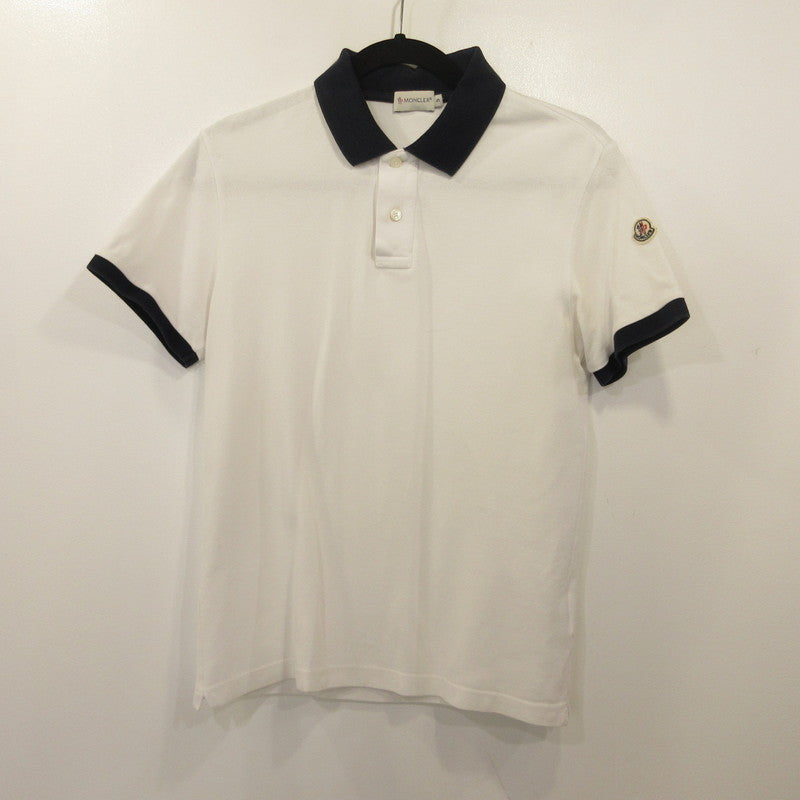 MONCLER | Moncler Polo Shirt 8309850 Domestic Authenticity White Size: S