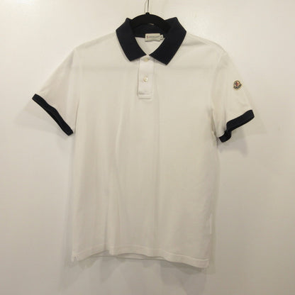 MONCLER | Moncler Polo Shirt 8309850 Domestic Authenticity White Size: S
