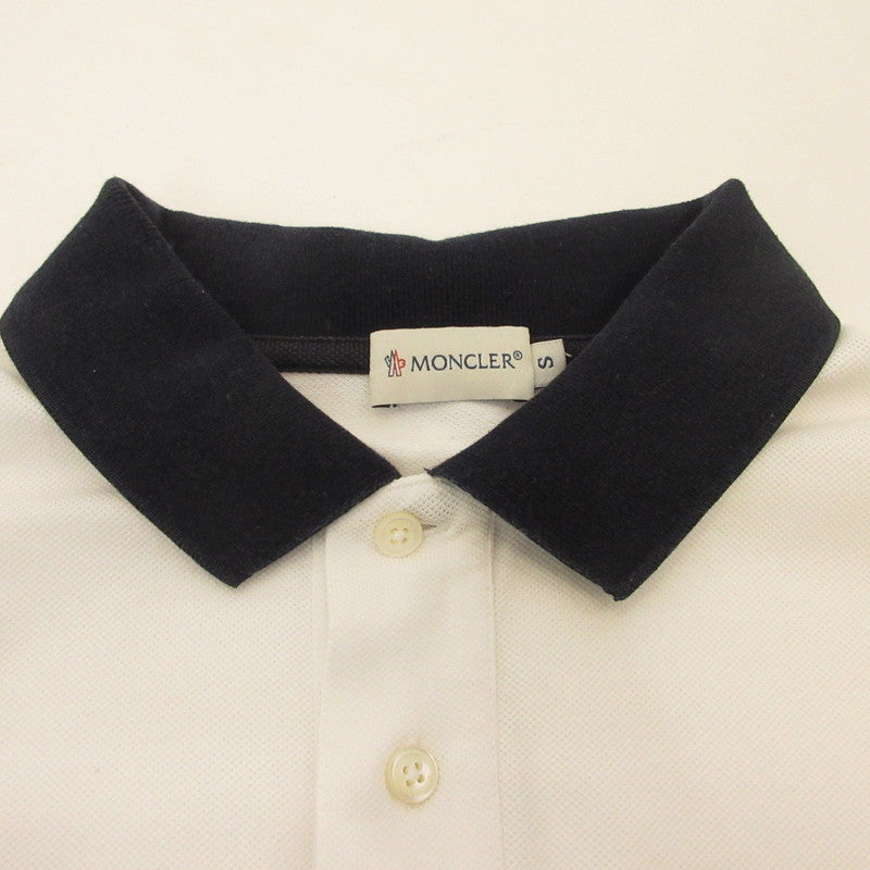 MONCLER | Moncler Polo Shirt 8309850 Domestic Authenticity White Size: S