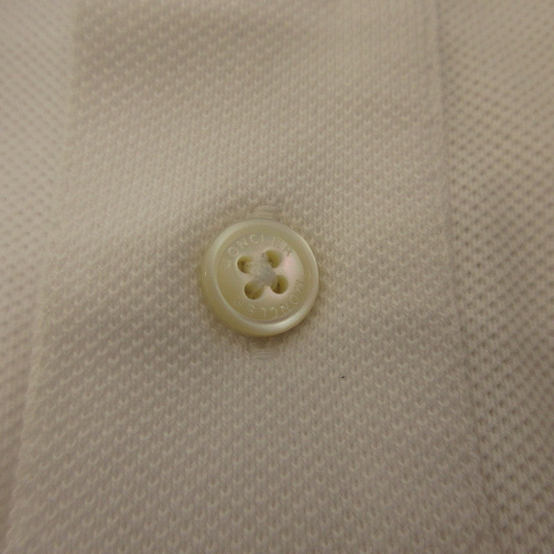 MONCLER | Moncler Polo Shirt 8309850 Domestic Authenticity White Size: S