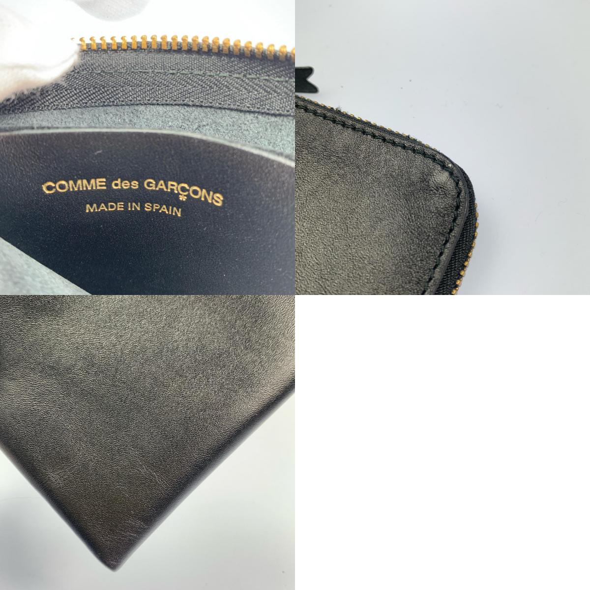 【中古】COMME des GARCONS | コムデギャルソン CLASSIC PLAIN Lジップ ウォレット 長財布 ブラック