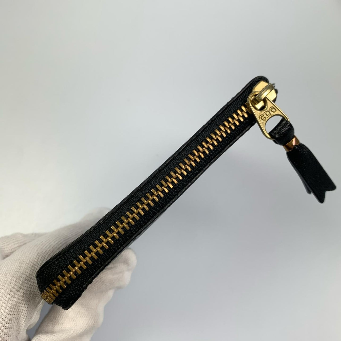 【中古】COMME des GARCONS | コムデギャルソン CLASSIC PLAIN Lジップ ウォレット 長財布 ブラック