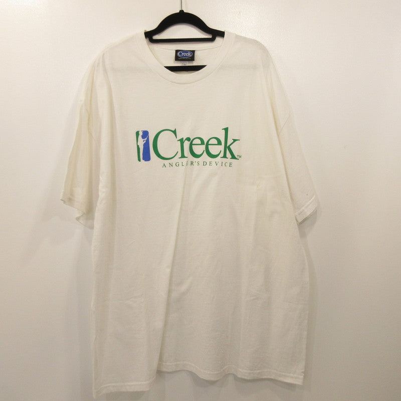 Creek Angler's Device | Creek Angler's Device Fisherman Tee Short Sleeve T-Shirt Size: 2XL White