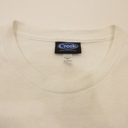 Creek Angler's Device | Creek Angler's Device Fisherman Tee Short Sleeve T-Shirt Size: 2XL White