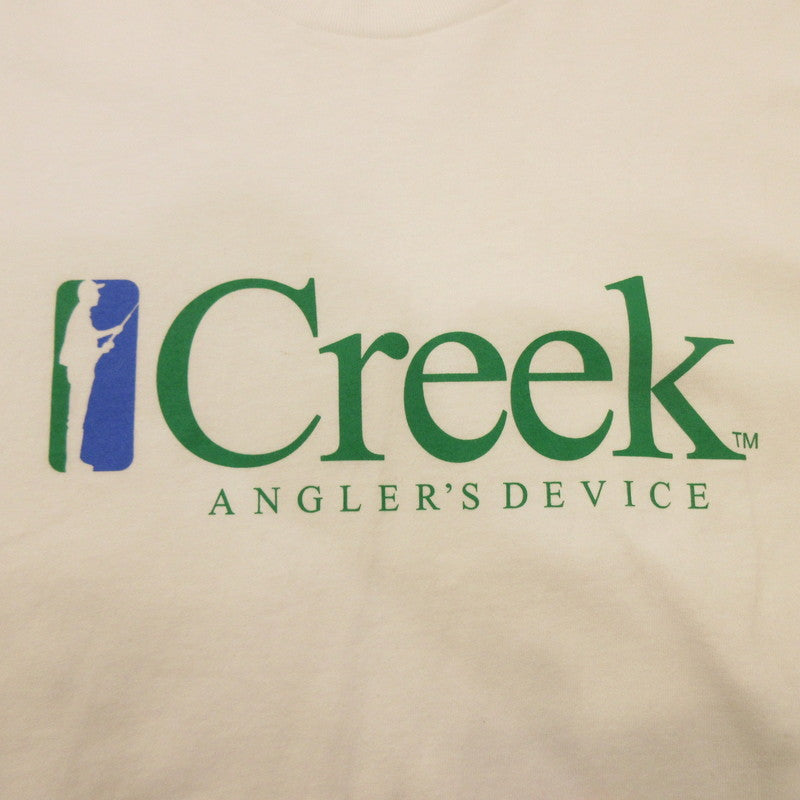Creek Angler's Device | Creek Angler's Device Fisherman Tee Short Sleeve T-Shirt Size: 2XL White