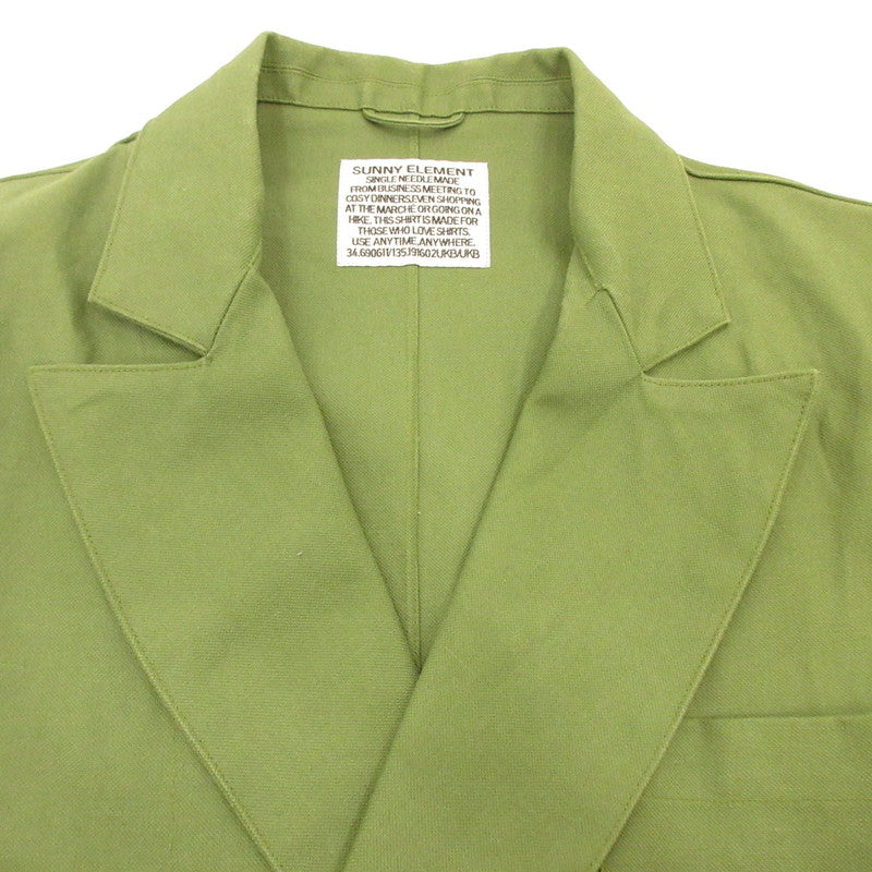 SUNNY ELEMENT | サニーエレメント 1975 Classic Shirt Jacket その他アウター オリーブ サイズ：1【姫路東店】