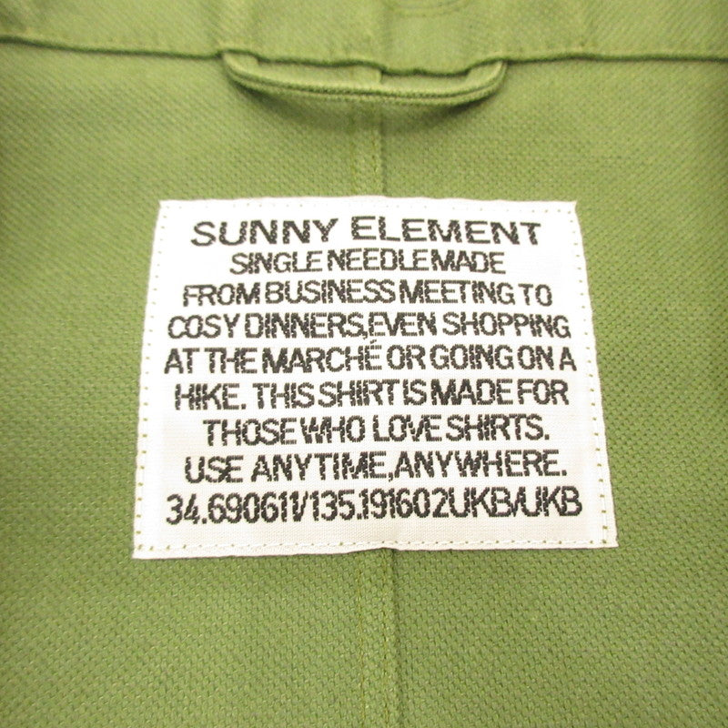 SUNNY ELEMENT | サニーエレメント 1975 Classic Shirt Jacket その他アウター オリーブ サイズ：1【姫路東店】