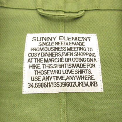 SUNNY ELEMENT | サニーエレメント 1975 Classic Shirt Jacket その他アウター オリーブ サイズ：1【姫路東店】