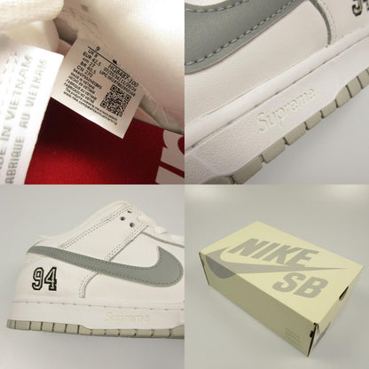 【中古】Supreme | シュプリーム×NIKE SB DUNK LOW PRO OG QS スニーカー HQ8487-100 ホワイト 27cm