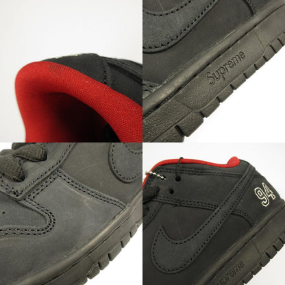 【中古】Supreme | シュプリーム×NIKE SB DUNK LOW PRO OG QS スニーカー HQ8487-001 ブラック 27cm