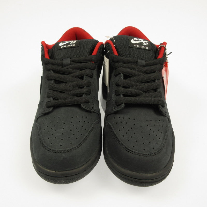【中古】Supreme | シュプリーム×NIKE SB DUNK LOW PRO OG QS スニーカー HQ8487-001 ブラック 27cm