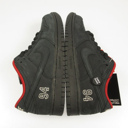 【中古】Supreme | シュプリーム×NIKE SB DUNK LOW PRO OG QS スニーカー HQ8487-001 ブラック 27cm