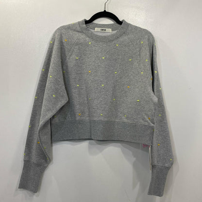 furfur | ファーファー ミニハート刺繍スウェット スウェット RWCT251096 2025S/S グレー【姫路東店】