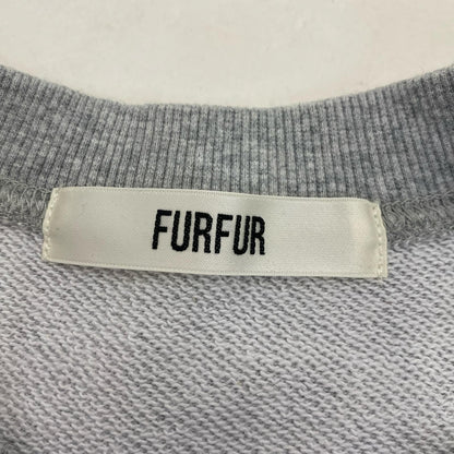 furfur | ファーファー ミニハート刺繍スウェット スウェット RWCT251096 2025S/S グレー【姫路東店】