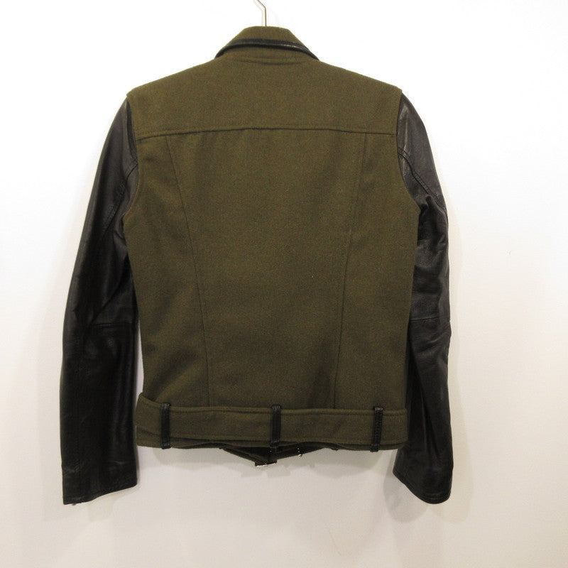 【中古】glamb | グラム ARNOLD RIDERS ライダースジャケット オリーブ サイズ：1